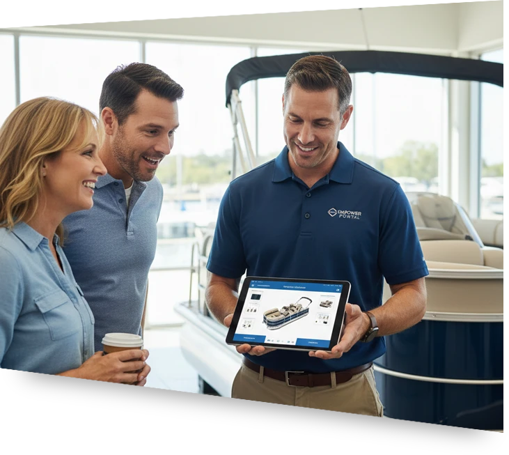 empower portal boat and dealer with cpq system